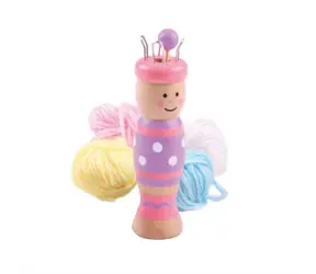 Bigjigs Toys Pletací panenka / od 3 let