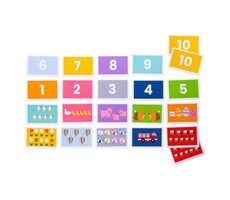 Bigjigs Toys Snap! Počítání 1–10 pexeso / od 3 let