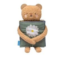 Taf Toys Medvídek plyšový s knížkou Snuggle Bear / od narození