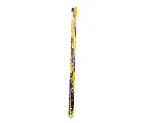 Bigjigs Toys Spirálová kouzelná hůlka 1 ks fialovo-žlutá / od 3 let 