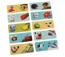 Puzzlika 12992 Mé jídlo - naučné puzzle / 20 dílků / od 2 let