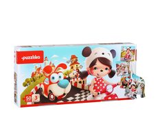 Puzzlika 13081 Šťastné příběhy 3 v 1 - puzzle 3 obrázky / 50 dílků / od 3 let