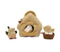 Jollein Ptačí budka s ptáčky textilní Tiny Park