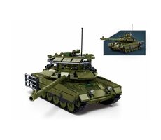 Sluban Model Bricks M38-B1377 Tank T-90M-S 1:35 / počet dílků: 811 / od 8 let