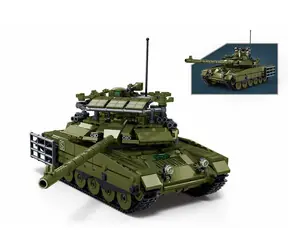 Sluban Model Bricks M38-B1377 Tank T-90M-S 1:35 / počet dílků: 811 / od 8 let