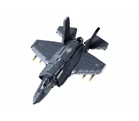 Sluban Model Bricks M38-B1361 Stíhací letoun F-35BS 1:44 / LEGO - kompatibilní / Počet figurek|dílků: 1|705 / od 6 let