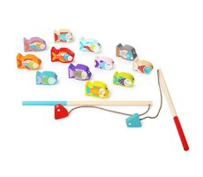 CUBIKA 13739 Rybolov - dřevěná hra / 14 dílů / od 2 let