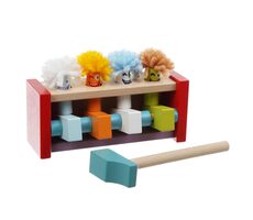 CUBIKA 13746 Zatloukačka - vyskakovací veselí klauni / od 3 let