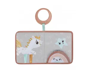 Tiny Love Závěsná textilní knížka Unicorn Wonderlands