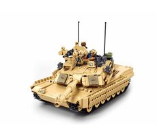 Sluban Model Bricks M38-B1365 Bitevní tank M1A2 Abrams TUSK II 2v1/ figurek|dílků: 2|988 / od 6 let