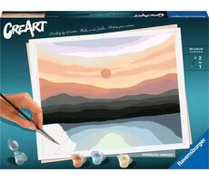 Ravensburger 235155 CreArt Minimalistická krajina / věk od: 12 let / verze: FI/DA/SV/IS/NO/CS/SK/EN