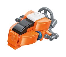 Qman Trans Collector 3v1 2106-6 Bezpilotní ponorka / Stavebnice / 33 dílků / od 6 let 