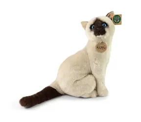 RAPPA Plyšová siamská kočka 30 cm / ECO-FRIENDLY / od 0 měsíců 