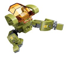 Qman Thunder Expedition Battle Car 1415-7 Stroj Berserker / Stavebnice / 63 dílků / od 6 let 