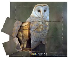 Just Jigsaws 647 Sova a její životní cyklus - dřevěné vrstvené puzzle / 19 dílů / od 3 let
