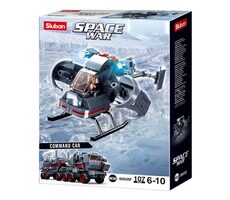 Sluban Space War M38-B0926F Hlídkový vrtulník / LEGO - kompatibilní / Počet figurek|dílků: 1|107 / od 6 let