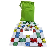 Just Jigsaws 782 Barevní medvídci - dřevěná logická hra 9 dílů / od 3 let