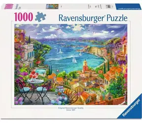 Ravensburger 120018247 Saint-Tropez 1000 dílků / věk od: 14 let / verze: mezinárodní