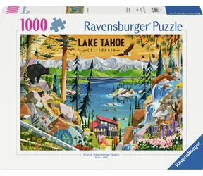Ravensburger 120018483 Průzračné jezero Tahoe 1000 dílků / věk od: 14 let / verze: mezinárodní