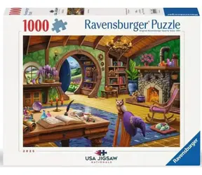 Ravensburger 120018490 Útulná kouzelnická chaloupka 1000 dílků / věk od: 14 let / verze: mezinárodní