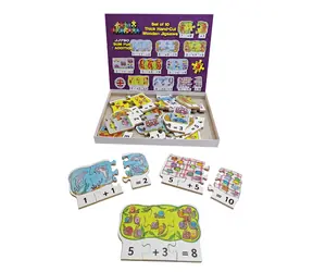 Just Jigsaws 790 Sčítání - dřevěné puzzle 30 dílů / od 3 let