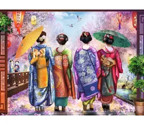 Ravensburger 120017028 Mezi rozkvetlými stromy 500 dílků / věk od: 12 let / verze: mezinárodní