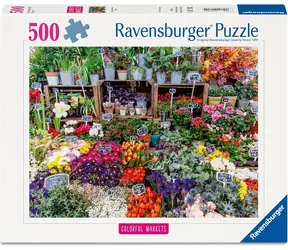 Ravensburger 120018155 Tržiště, Francie 500 dílků / věk od: 12 let / verze: mezinárodní