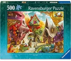 Ravensburger 120018438 Domov, sladký domov 500 dílků / věk od: 12 let / verze: mezinárodní