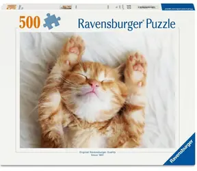Ravensburger 120019053 Spící chlupáček 500 dílků / věk od: 12 let / verze: mezinárodní