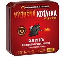 Asmodee Výbušná koťátka: Výroční edice / Počet hráčů: 2-5 / Délka hry: 15 minut / od 7 let