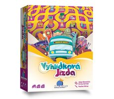 Asmodee Vyhlídková jízda / Počet hráčů: 1-4 / Délka hry: 20 minut / od 7 let