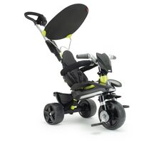 INJUSA 3240 Dětská evoluční šlapací tříkolka s vodicí tyčí SPORT BABY MAX / od 10 měsíců
