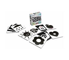 KukiKuk 80002 Véééliké kontrastní karty Pro miminka / od 0 let