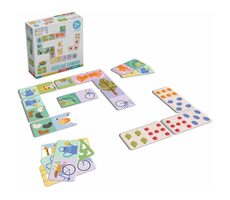 KukiKuk 80038 Véééliké domino Zahrada / od 2 let