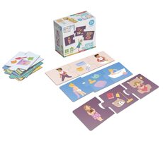 KukiKuk 80042 Véééliké puzzle trio Můj den / od 2 let