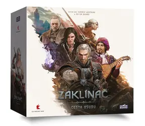 Asmodee Zaklínač: Cesta osudu - Deluxe edice / Počet hráčů: 1-5 / Délka hry: 90 minut / od 14 let