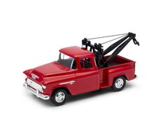 Welly 1955 Chevy Stepside Tow Truck 1:34 bílá