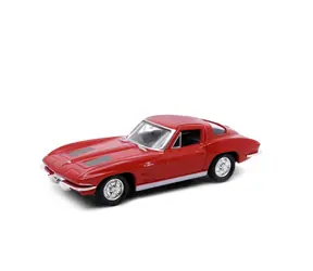 Welly 1963 Chevrolet Corvette 1:34 červená