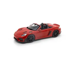 Welly Porsche 718 Spyder RS model 1:34 červené bez střechy