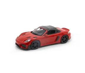Welly Porsche 718 Spyder RS model 1:34 modrá