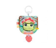 Lamaze - Textilní knížka Žabička Finlee / od 6 měsíců