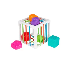 Playgro - Mřížkovaná vkládačka s tvary / od 12 měsíců