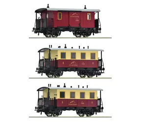 Roco 6200063 3dílná sada ozubnicového osobního vlaku Sonnblick-Bahn / měřítko H0 (1:87) / délka 304 mm / od 15 let