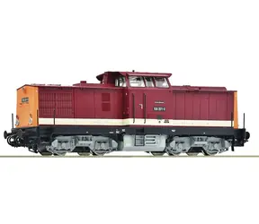 Roco 70817 Dieselová lokomotiva 108 001-9 DR IV / měřítko H0 (1:87) / délka 164 mm / rádius 358 mm / od 15 let