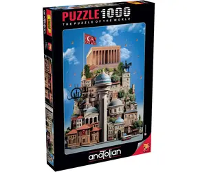 ANATOLIAN Puzzle Ankara / 1000 dílků / od 12 let