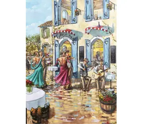 ANATOLIAN Puzzle Pouliční tanečníci / 1000 dílků / od 14 let