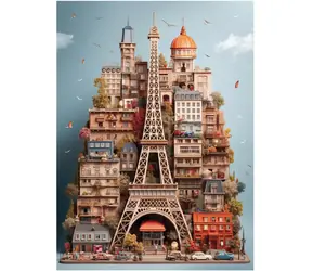 ANATOLIAN Puzzle Eiffelova věž / 1000 dílků / od 12 let