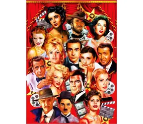 ANATOLIAN Puzzle Hvězdy Hollywoodu / 1000 dílků / od 14 let