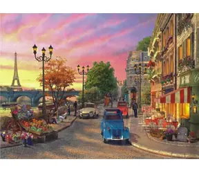 ANATOLIAN Puzzle Západ slunce nad Seinou / 1000 dílků / od 12 let