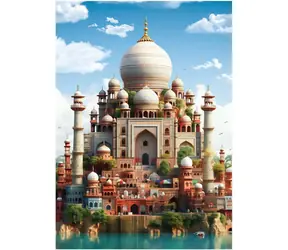 ANATOLIAN Puzzle Tádž Mahal / 1500 dílků / od 12 let